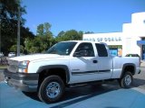 2004 Summit White Chevrolet Silverado 2500HD Extended Cab #35054583