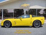 2011 Velocity Yellow Chevrolet Corvette Z06 #35055124