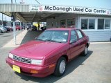 1993 Wildberry Pearl Metallic Plymouth Sundance Sedan #35055501