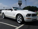 2008 Performance White Ford Mustang V6 Premium Convertible #35054833