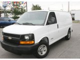 2005 Summit White Chevrolet Express 3500 Commercial Van #35055505