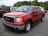 2007 Sport Dark Red Metallic GMC Sierra 1500 SLE Crew Cab #35126749