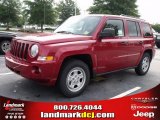2010 Inferno Red Crystal Pearl Jeep Patriot Sport #35126342