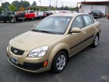 2008 Cashmere Beige Kia Rio LX Sedan #35126751