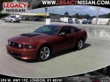 2008 Dark Candy Apple Red Ford Mustang GT/CS California Special Coupe #35126226
