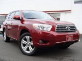 2008 Salsa Red Pearl Toyota Highlander Limited 4WD #35126856