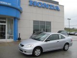 2004 Satin Silver Metallic Honda Civic Value Package Coupe #35177399