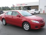 2011 Barcelona Red Metallic Toyota Camry LE #35177656