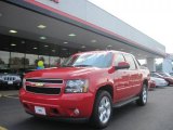 2009 Victory Red Chevrolet Avalanche LT #35177673
