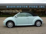 2004 Aquarius Blue Volkswagen New Beetle GLS Convertible #35222103