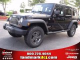 2010 Black Jeep Wrangler Unlimited Mountain Edition 4x4 #35221893