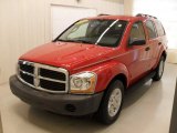 Flame Red Dodge Durango in 2004