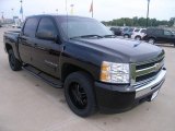 2009 Black Chevrolet Silverado 1500 LT Crew Cab 4x4 #35222489