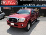 2005 Impulse Red Pearl Toyota Tacoma PreRunner Access Cab #35221804