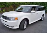 2009 White Suede Clearcoat Ford Flex SEL AWD #35221813
