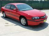 2005 Victory Red Chevrolet Impala  #35222011