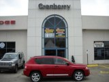 2008 Inferno Red Crystal Pearl Jeep Compass Limited 4x4 #35221847