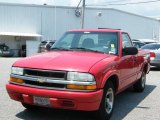 2001 Victory Red Chevrolet S10 LS Regular Cab #35221854