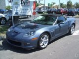 2011 Supersonic Blue Metallic Chevrolet Corvette Grand Sport Convertible #35283127