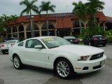 2010 Performance White Ford Mustang V6 Premium Coupe #35283147