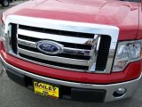 2009 Bright Red Ford F150 XLT SuperCrew #35283165