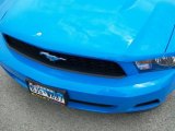 2010 Grabber Blue Ford Mustang V6 Coupe #35283166