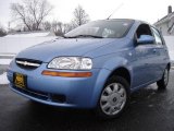 Pastel Blue Metallic Chevrolet Aveo in 2005