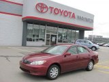 2006 Salsa Red Pearl Toyota Camry LE #35283217