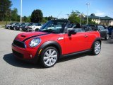 2010 Chili Red Mini Cooper S Convertible #35283279