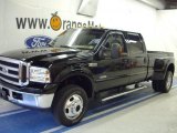 2005 Black Ford F350 Super Duty Lariat Crew Cab 4x4 Dually #35283311