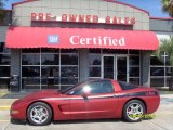 1998 Light Carmine Red Metallic Chevrolet Corvette Coupe #35283112