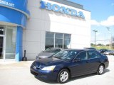 2007 Royal Blue Pearl Honda Accord SE Sedan #35353784