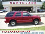 2004 Dark Cherry Red Metallic Chevrolet Blazer LS 4x4 #35354043