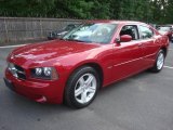 2008 Inferno Red Crystal Pearl Dodge Charger R/T #35354730