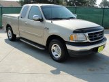 2000 Harvest Gold Metallic Ford F150 XLT Extended Cab #35354144