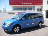 2008 Marathon Blue Pearl Dodge Grand Caravan SXT #35353918