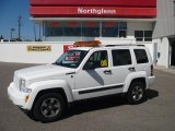 2008 Stone White Jeep Liberty Sport 4x4 #35353924