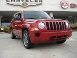 Inferno Red Crystal Pearl Jeep Patriot in 2009
