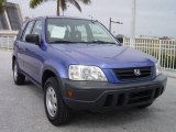 2000 Electron Blue Pearl Honda CR-V LX 4WD #3511852