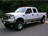 2004 Oxford White Ford F250 Super Duty XLT Crew Cab 4x4 #35354495