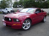 2008 Dark Candy Apple Red Ford Mustang GT Premium Coupe #35353973