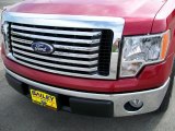 2010 Red Candy Metallic Ford F150 XLT SuperCrew #35353979