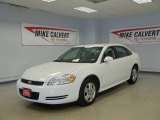 2010 Summit White Chevrolet Impala LS #35354835