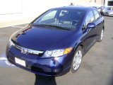 2008 Royal Blue Pearl Honda Civic LX Sedan #3524212