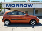 2009 Sunset Orange Kia Rio Rio5 LX Hatchback #35427393