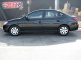 2008 Black Pearl Hyundai Elantra GLS Sedan #3517131