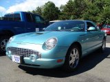 2002 Thunderbird Blue Ford Thunderbird Premium Roadster #35427498