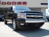 2008 Black Chevrolet Silverado 1500 Z71 Extended Cab 4x4 #35483619