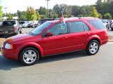 2007 Red Fire Metallic Ford Freestyle Limited #35483645