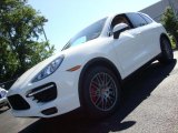 2011 Sand White Porsche Cayenne Turbo #35483197